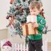 Xmas Reindeer Toddler Boys Christmas Jumper Cardigan | Green Knitted Sweater for Kids 18-24 Months - Buy Online on GoSupps.com