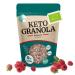 Go-Keto BIO Keto Granola Raspberry 290g - Keto Muesli for a delicious Keto breakfast, with coconut chips, nuts