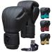 Mytra Fusion boxing gloves In the scope of delivery of free hand wraps contain box gloves mma training muay thai gloves men & women kickbox gloves black 16-oz