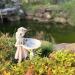 Solar Fairy Statue Solar Fairy Garden Ornaments Outdoor Solar Lights Fairy Figurine Resin Angel Garden Ornaments for Patio Yard Lawn Porch Decor - Buy Online on GoSupps.com