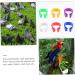 400 Pcs Pigeon Foot Ring Pigeon Supplies Number Baby 1X0.5cmx2pcs Colorfulx2pcs - Buy Online on GoSupps.com