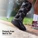Walking Boot Weather Resistant Protector | Washable Waterproof Cover for Orthopedic Walker Boots - Medium Black - Buy Online on GoSupps.com