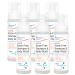 Pharma-C Foaming Rinse Free Shampoo & Body Wash 6 pack - Waterless - Hospital Tested Gentle No-Rinse Formula Leaves Hair & Body Fresh & Clean (Fragrance & Dye Free)