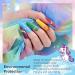 Aokitec 8 Color Dip Powder Kit - Nail Dipping French Powder Pro Collection for Salon-Quality Manicures, Odor-Free & Long-Lasting DIY at Home - Rainbow Unicorn Theme - Buy Online on GoSupps.com