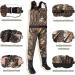 DRYCODE Kids 4mm Neoprene Chest Waders with Insulated Boots - Youth Waterproof Warm Waders for Duck Hunting & Fishing - Boys and Girls Sizes 6/7, Reed Grass Brown - Buy Online on GoSupps.com