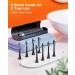 Bitvae Sonic Electric Toothbrush with Pressure Sensor | ADA Accepted | Bluetooth | 8 Brush Heads | 5 Modes | 100 Days Battery Life | Rechargeable Soft Bristle Toothbrush - Black - Buy Online on GoSupps.com