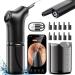 Water Powered Ear Cleaner with Camera Electric Ear Wax Removal Tool with Camera Ear Irrigation Kit with 4 Clean Mode Safe and Effective Earwax Removal Kit for Adults with 10 Ear Tips