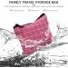 Healifty Canvas Makeup Bags 4Pcs Menstrual Pad & Sanitary Napkin Pouch Set | Travel Cosmetic & Coin Purse Kit for Nursing Pads | Portable Zipper Bag - Buy Online on GoSupps.com