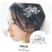 DOITOOL Bridal Hair Comb Clip Rhinestone Hair Comb Bridal Hair Side Comb Wedding Hair Accessories for Brides Bride Hair Comb Bride Hair Accessories Rhinestones Iron Sheets The Flowers - Buy Online on GoSupps.com