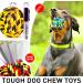 Sharlovy Indestructible Dog Toys - Durable Dog Balls & Cubes for Large and Aggressive Dogs | 6-Pack with Rotated Cotton Rope - Buy Online on GoSupps.com