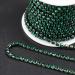 10 Yards Dark Green Rhinestone Trim SS18/4.0mm Chain for Wedding Crafts - Jerler - Buy Online on GoSupps.com