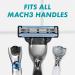 Gillette Mach3 Men's Razor Blades - 15 Blade Refills | Premium Quality - Buy Online on GoSupps.com