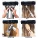 zwxqe Hair Extensions Hanger Hair Extension Holder Stand for Wall Lightweight Wig Holder Hair Extension Organizer Wall-mounted Hair Extension Holder Hair Extension Storage Rack Black - Buy Online on GoSupps.com