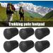 Walking Stick Tips | Trekking Replacement Tips for Hiking Poles - Shock Absorption Grip & Traction Protectors 11mm Diameter Non-Slip. Aelevate 6pcs - Buy Online on GoSupps.com
