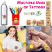 Summer Glitter Fruit Temporary Tattoos for Kids - Waterproof Stickers for Summer Parties & Luau Themes - 10 Sheets - Buy Online on GoSupps.com