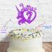 Cakeshop Cake Decoration Pack | Unicorn Heart Premium Double Sided Glitter Card Cake Topper Sign & 25g Party Pack of Cake Sugar Sprinkles | Custom Name & Age Cake Decorations (Purple) Non-Prime Glitter Card: Purple - Buy Online on GoSupps.com