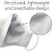 Green Sprouts i play Adjustable Reusable Face Mask - Aqua Rainbows - Adult Large | Eco-Friendly Protection for All Ages - Shop Internationally - Buy Online on GoSupps.com