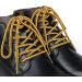 Stepace Round Shoelaces - 2 Pairs 55Inch Heavy Duty Boot Laces for Hiking Work Boots - Stripe Golden Brown - Buy Online on GoSupps.com
