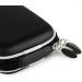 Black Hard Shell Diabetic Organizer Carrying Case Cover - Protective and Durable - Buy Online on GoSupps.com