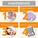 Amathings Reusable Silicone Eye Pads - Anti-Aging Anti-Wrinkle Care | 3 Pairs in High-Quality Storage Box - Buy Online on GoSupps.com