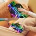 Colorful 2L Hot Water Bottle - Yellow Red Purple Galaxy | Soft Plush Cover for Hand & Foot Warmer - Ideal for Kids & Adults - Winter Comfort - Buy Online on GoSupps.com