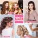 BLISSMAX 5cm Black Bobby Pins 100 Pcs with Storage Box - Strong Hair Grips for All Hair Types - Hair Pins for Styling & Makeup - Buy Online on GoSupps.com