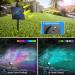 Natpow RGB Solar Pond Lighting - IP68 Waterproof Landscape Lights for Gardens Patios & Trees | Color Changing Diving Spotlights (4 in 1) - Buy Online on GoSupps.com