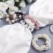 Noverlife 5PCS Pearl Hair Ties - Crystal Rhinestone Ponytail Holder Ropes for Women & Girls - Buy Online on GoSupps.com