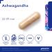 Pure Encapsulations Ashwagandha - Adaptogen Supplement for Focus & Memory* - With Ashwagandha Extract - 120 Capsules - Buy Online on GoSupps.com