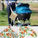 Ntgrty Diaper Bag Set - 2 Waterproof Nappy Bags for Babies | Wet Dry Laundry Bags for Travel Gym Swimming & Beach - Fuchs Color - Buy Online on GoSupps.com