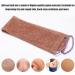 African Exfoliating Sponge Set - 3 Piece Bathing Back Scrubbers in Blue, Purple, Coffee | Shower Net Body Scrubber - Pull Strap Included - Buy Online on GoSupps.com
