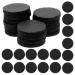 COHEALI 100pcs Aroma Refill Diffuser Pad Essential Oil Cotton Refill Pads Replacement(Black)