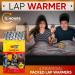 Lap Warmer (4 Pack) - Up to 10 Hours of Heat 16 X 10 Super Long Lasting - Easy All Natural - Air Activated for Body Lap Hands & Toes - Odorless Hot Lap Warmer - Sport Temp - Buy Online on GoSupps.com