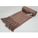 GFM Smooth Shiny Pashmina Style Scarf in Cadbury Brown - L9 - Buy Online on GoSupps.com
