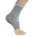 Neotech Care Ankle Support Sleeve - Bamboo Fiber Knitted Fabric - Medium Compression - Grey (Size L), 1 Pair - Buy Online on GoSupps.com