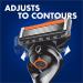 Gillette ProGlide Men's Razor with Flexiball Technology & 9 Anti-Friction Refill Blades - New - Buy Online on GoSupps.com