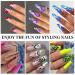 NICOLE DIARY Nail Art Stamping Polish Set - 12 Colors for DIY Nail Designs | Party, Holiday & Special Events - Buy Online on GoSupps.com