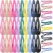 80 Pcs 2.7'' Big Size Hair Barrettes for Woman Snap Hair Clips Large Metal Hair Clips for Women No Slip Snap Hair Clips Hair Pins Hair Accessories for Women Girls Teens Gifts (Multicolored)