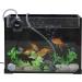 Hygger Quiet Mini Air Pump for Aquarium - 1.5 Watt Oxygen Fish Air Pump for 1-15 Gallon Tank, Black | Includes Accessories - Buy Online on GoSupps.com