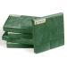 HEKU 100 Dark Green 3-Layer Napkins | 33x33cm Highly Absorbent & Stylish | Perfect for Events & Gastronomy | Practical 5-Pack - Buy Online on GoSupps.com
