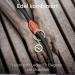 Freudenier Adjustable Dog Leash for Medium & Large Dogs - 2m Robust Nylon with Brown Leather Elements - Perfect for Chasing - Buy Online on GoSupps.com