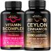 NUTRAHARMONY Vitamin B Complex & Ceylon Cinnamon Capsules