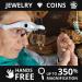 Hands-Free Headband Magnifying Glasses with Light - Ideal for Hobby, Reading, and Jewelry Making - Includes Storage Case - Buy Online on GoSupps.com