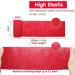 Self Adherent Cohesive Bandage - 4x5 Yards Red Athletic Tape | First Aid for Wrist & Ankle Sprains | 12 Rolls - Buy Online on GoSupps.com