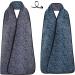 Reversible Adult Bib Scarf - Stylish & Dignified Clothing Protector | Washable & Reusable - Buy Online on GoSupps.com