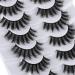 Shop 8D Fluffy False Eyelashes - Wispy Faux Mink Cat Eye Lashes | 7 Pairs Pack | Lightweight & Comfortable - Buy Online on GoSupps.com