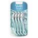 Gillette Venus Simply 3 Sensitive Women's Disposable Razors 4 Count
