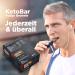 Daily Endurance Keto Bar - Best Low Carb Vegan Snack | 3g Net Carbs | Paleo & Keto Chocolate Riegel | 12 Coconut Bars | Healthy On-the-Go Treat - Buy Online on GoSupps.com