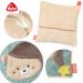 Fehn Cherry Pit Cushion Bear - 15 x 15 cm - Soothing Heat/Cold Pad for Babies - Multicoloured Classic - Buy Online on GoSupps.com