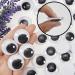 100pcs 30mm Black Self-Adhesive Wiggle Googly Eyes for DIY Arts and Crafts - Buy Online on GoSupps.com